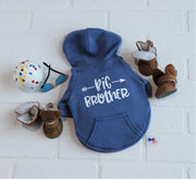 Big Brother Dog Hoodie – Sibling Reveal Outfit for Dogs