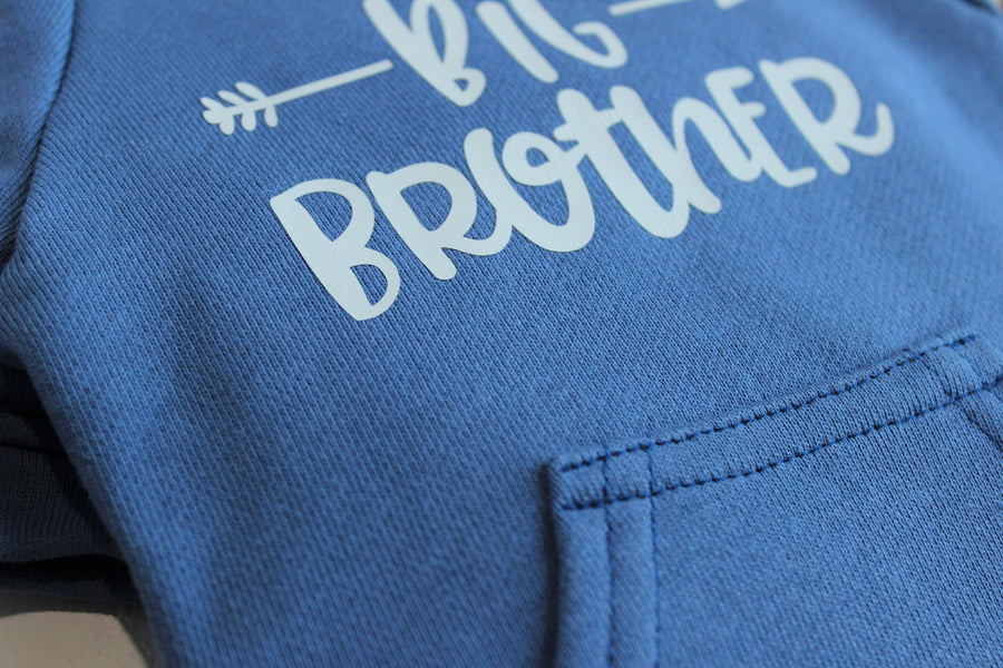 Big Brother Dog Hoodie – Sibling Reveal Outfit for Dogs