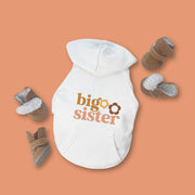 Big Sister Sibling Pet Shirt – Neutral Colors for Your Pet