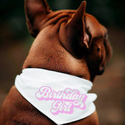 Birthday Bandana for Girl Dog – Cute Party Accessory for Pup