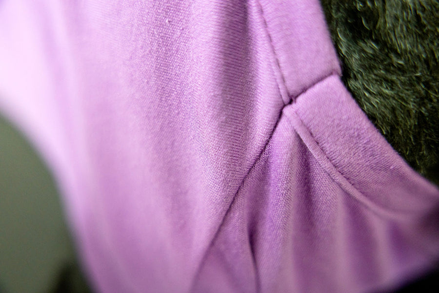 Purple Blank Pet Shirt for DIY Customization - Perfect for Personalizing