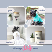 Custom Teal Dog Sweatshirt - Personalized Pet Shirt for Stylish Comfort