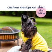 Custom Yellow Pet Shirt - Design Your Own Personalized Outfit