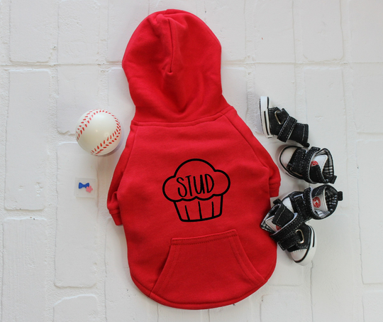 Funny Dog Shirt | Stud Muffin Design for Cute and Playful Pets