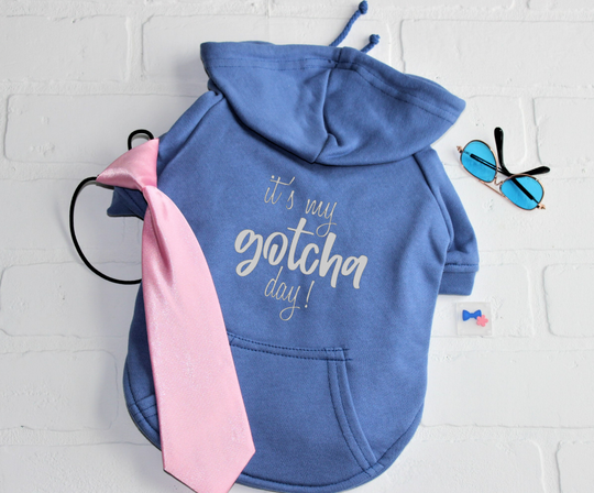 It's My Gotcha Day Dog Hoodie | Celebrate Your Pet's Special Day