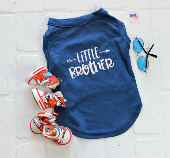 sibling reveal shirt for dog