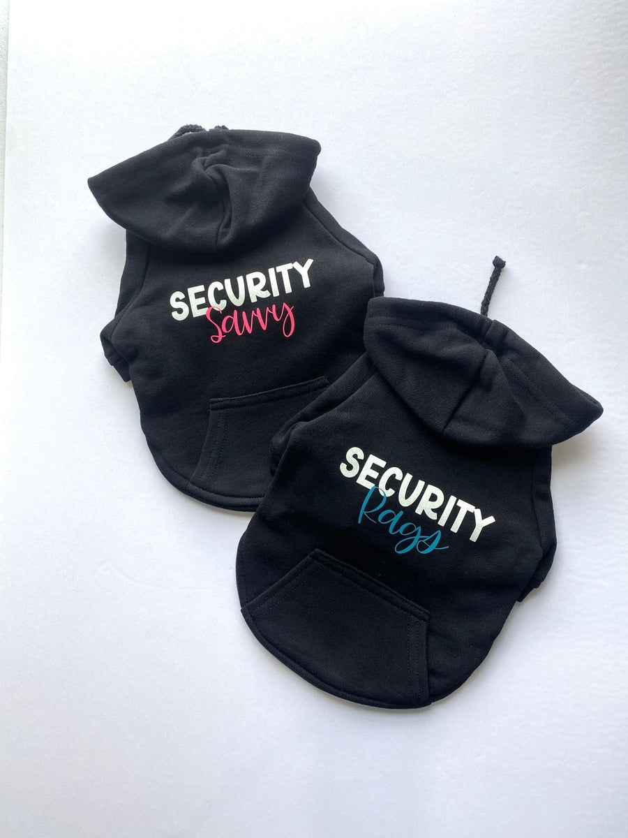 Personalized Dog Shirt For Pet Security with Neon Name