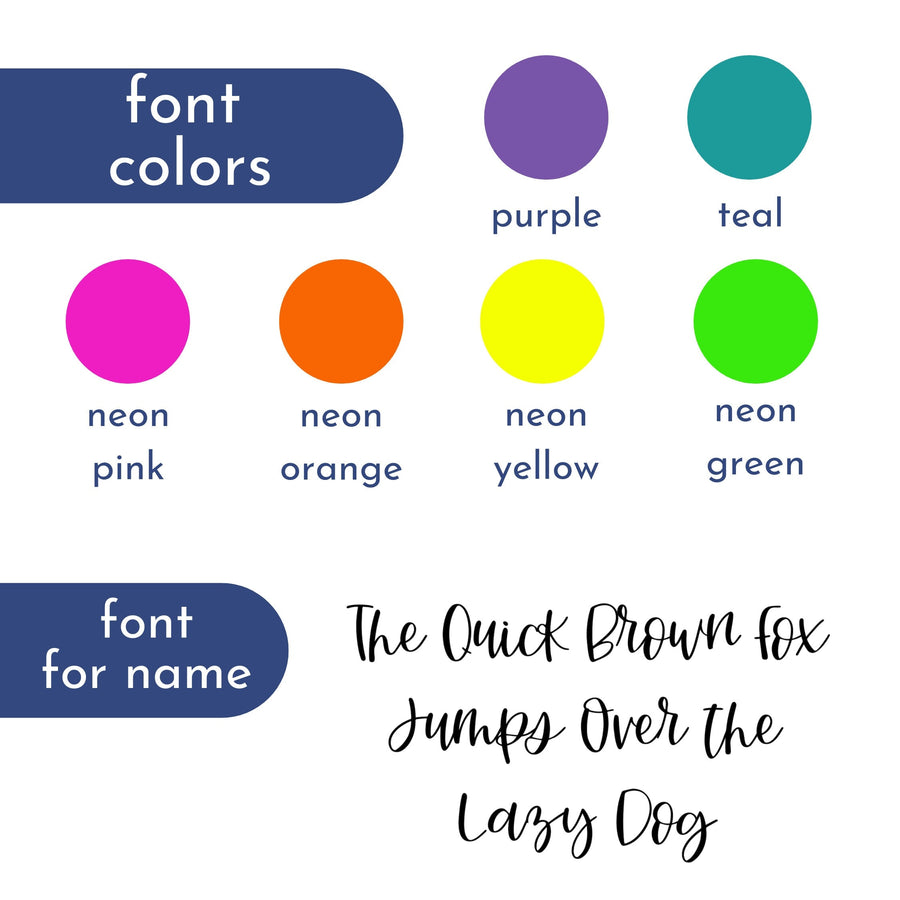 Personalized Dog Shirt For Pet Security with Neon Name