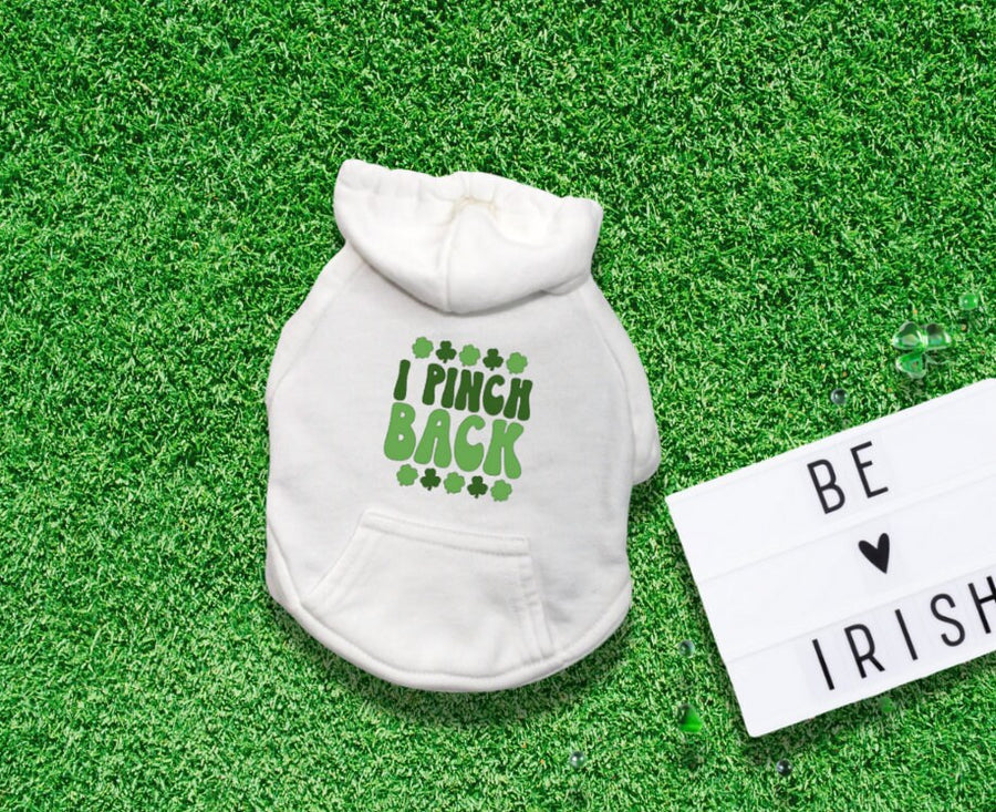 Pet Shirt for St. Patrick's Day - Clover Design Dog Apparel