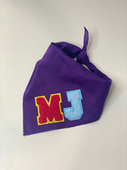 Personalized Dog Bandana with Name | Varsity Letters for Your Pet