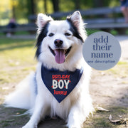 Birthday Bandana for Boy Dog – Party Accessory for Pup