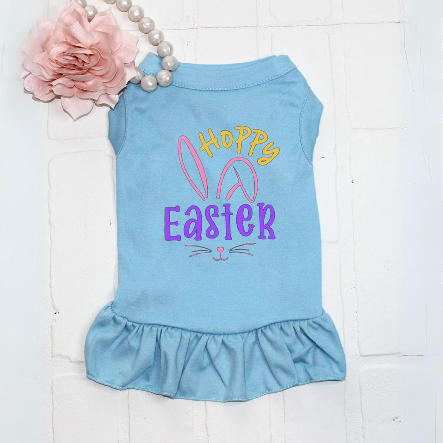 Blue Easter Dress for Dog - Cute & Festive Outfit for Spring Celebrations