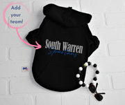 Custom Black Dog Hoodie - Personalize with Your Team Logo or Design