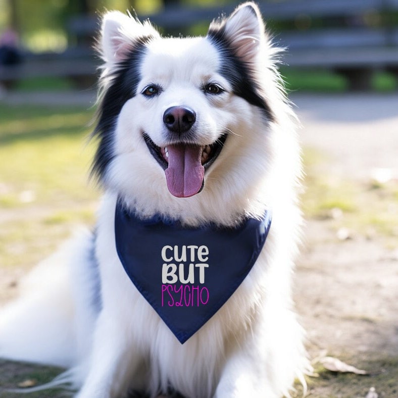 Custom Dog Bandana - Personalize with Your Own Design for Your Pet