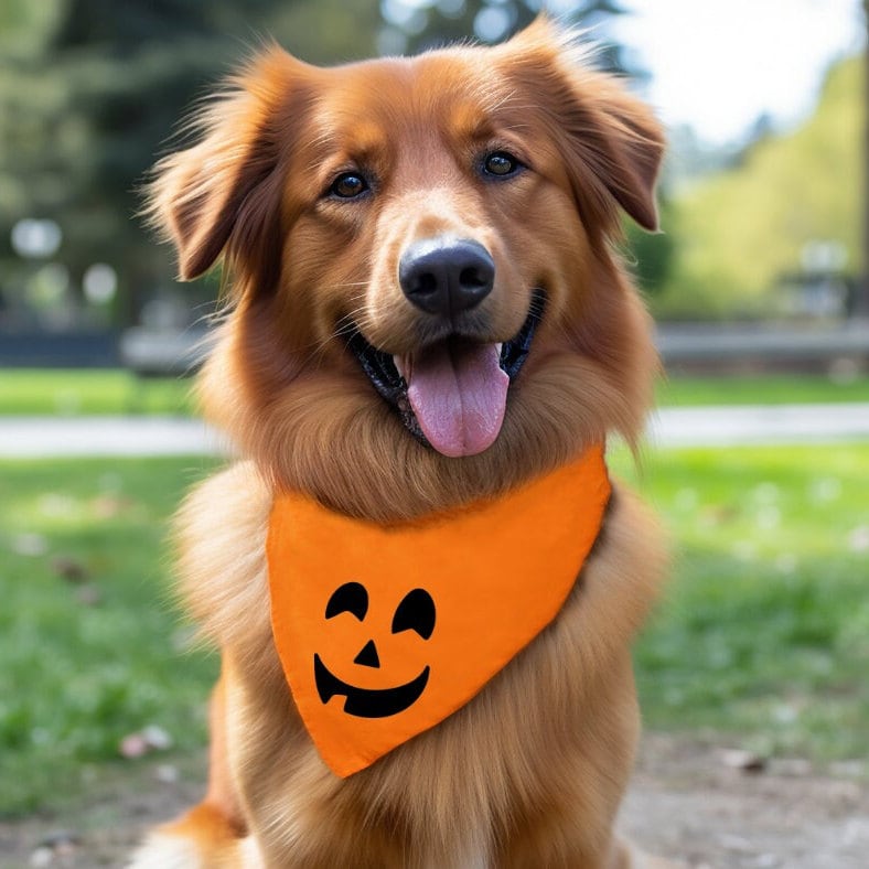 Custom Dog Bandana - Personalize with Your Own Design for Your Pet