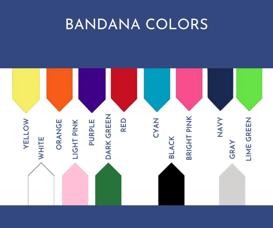 Custom Dog Bandana - Personalize with Your Own Design for Your Pet