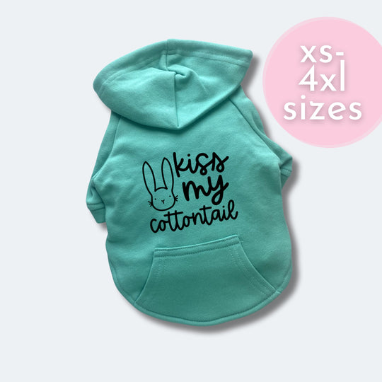 Easter Dog Shirt in Teal | Cute Spring Outfit for Your Pet