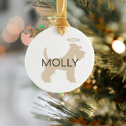 Personalized Dog Lover Christmas Ornament | Breed Embellishment for Tree