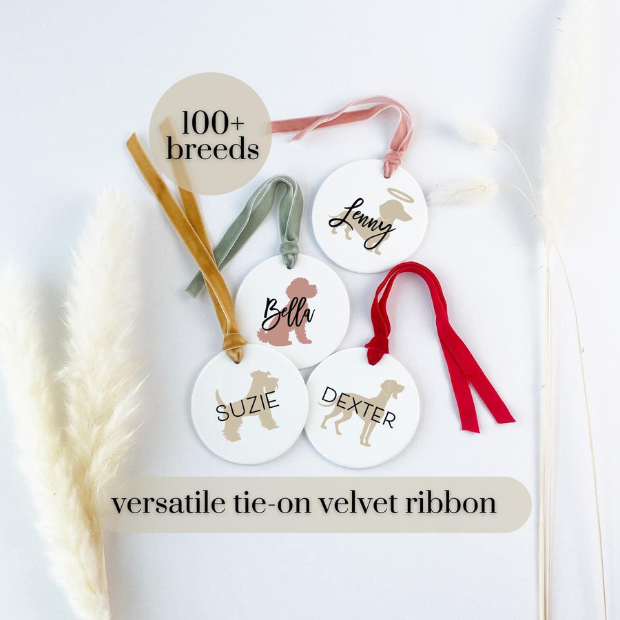 Personalized Dog Lover Christmas Ornament | Breed Embellishment for Tree