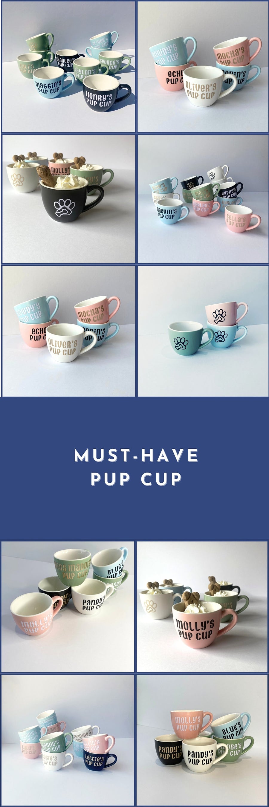 Personalized Gift Set for Her | New Puppy Toy Box for Dog