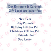 Personalized Gift Set for Her | New Puppy Toy Box for Dog