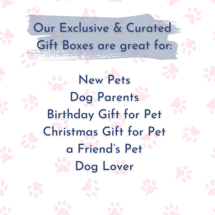 Personalized Gift Set for Her | New Puppy Toy Box for Dog