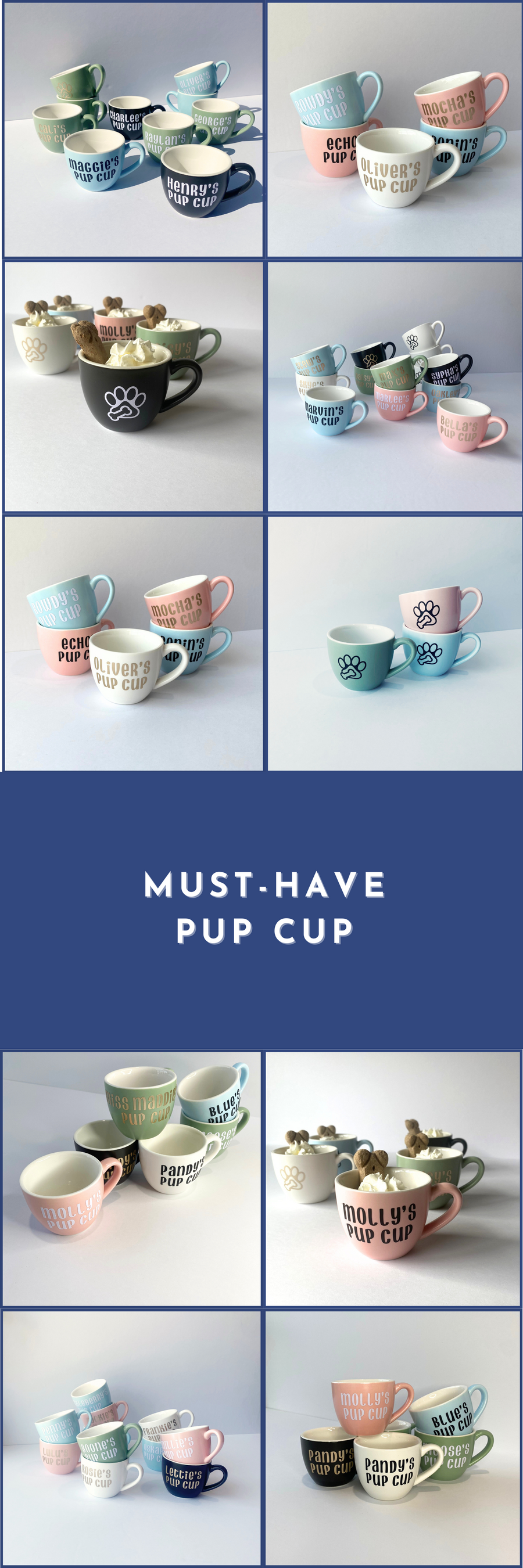 Personalized Pup Cup - Custom Dog Mom Gift for Pet Lovers