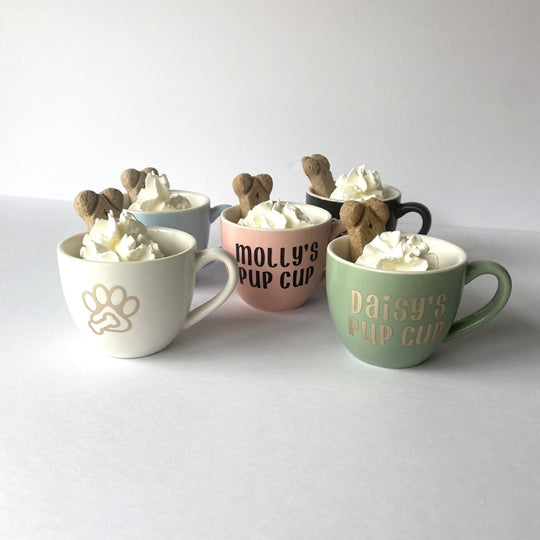 Personalized Pup Cup for Dog Mom - Mini Cup for Treats & Dog Lover Gift