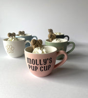 Personalized Pup Cup for Dog Mom - Mini Cup for Treats & Dog Lover Gift