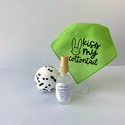 Pet Easter Basket from Easter Bunny - Toy, Neckerchief & Funny Bandana Gift