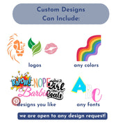 Red Custom Dog Shirt - Personalized for Business Logo or Pet Apparel