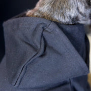 Baby Security Dog Hoodie in Black Bab- for New Baby Arrival