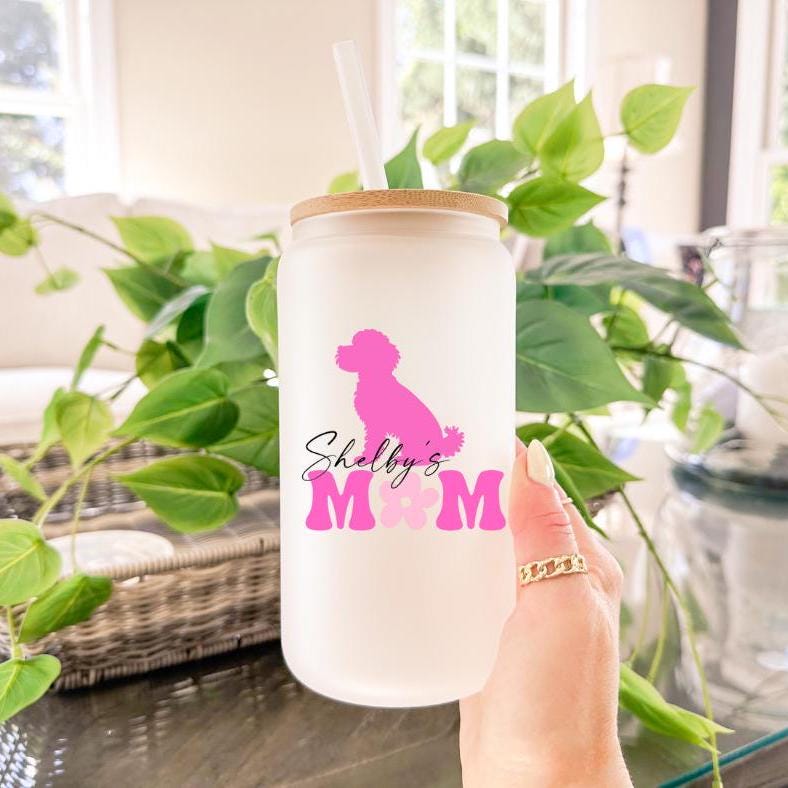 Dog Breed Customized Iced Coffee Mug | Perfect Gift for Pet Lovers