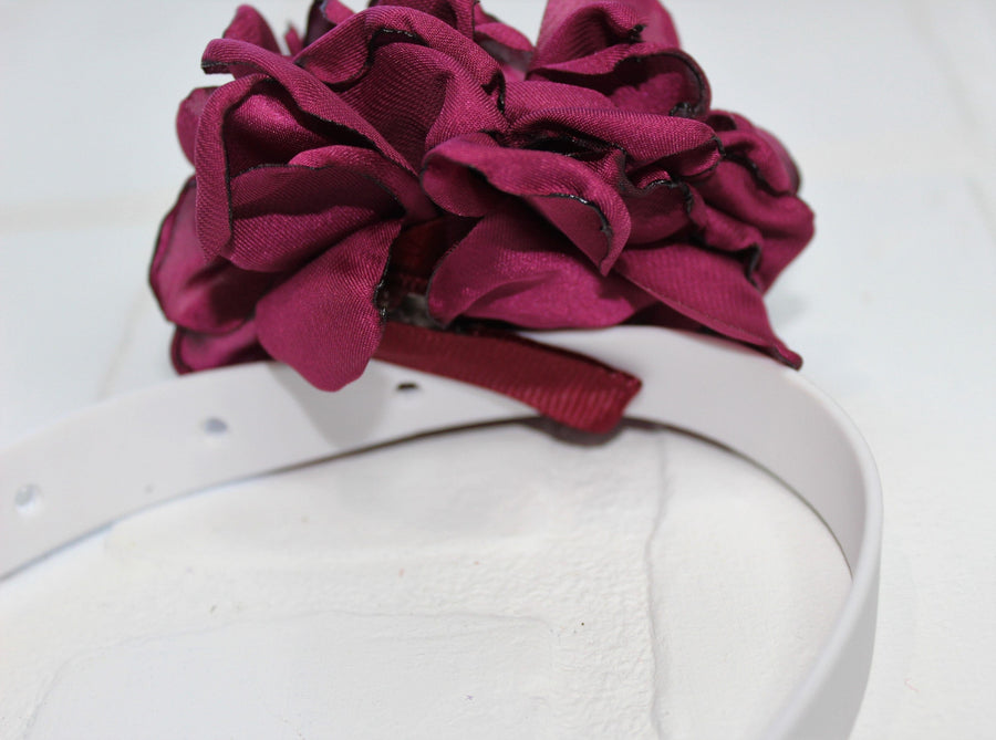 Dog Bow for Pet Collar | Rose Flower Clip-On Accessory for Dogs