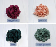 Dog Bow for Pet Collar | Rose Flower Clip-On Accessory for Dogs