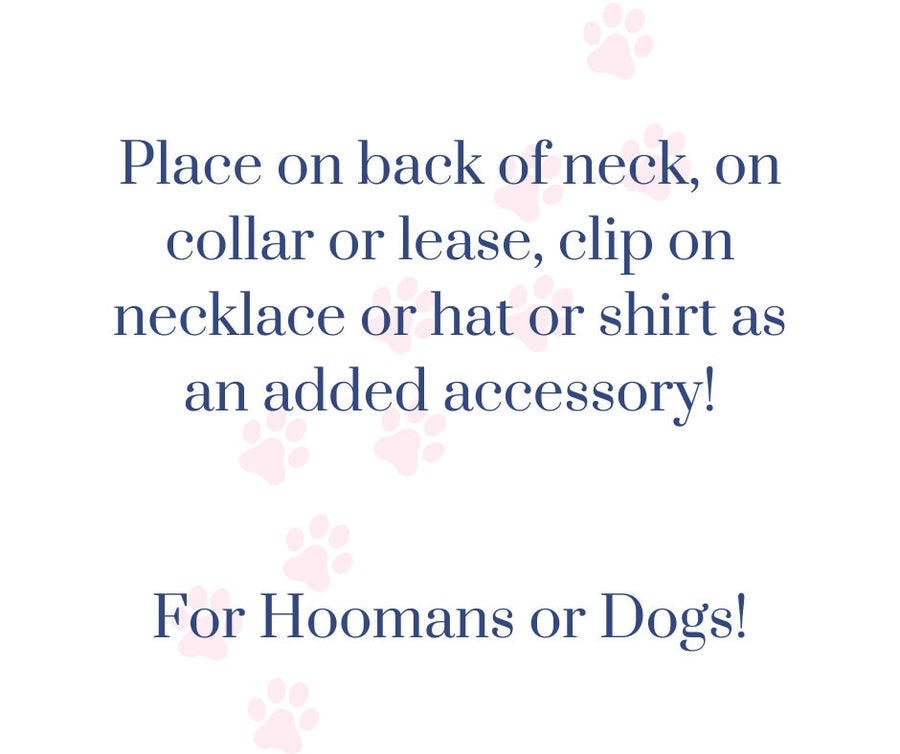 Dog Bow for Pet Collar | Rose Flower Clip-On Accessory for Dogs