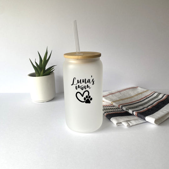 Dog Mom Tumbler | Personalized Gift for Dog Lover & Pet Enthusiast