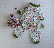 Fish Print Pajamas