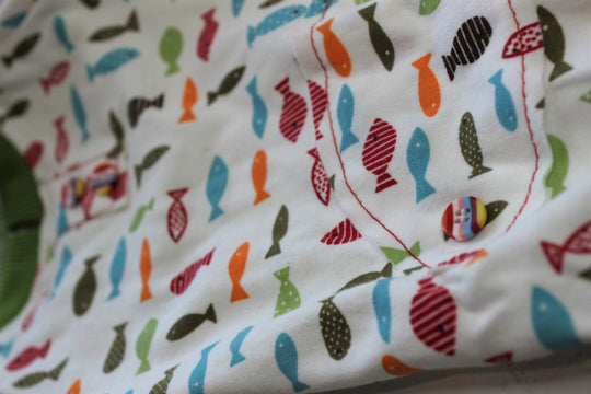 Fish Print Pajamas